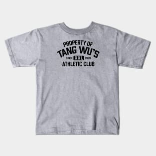 Tang Wu - Athletic Club (New Design - Light) Kids T-Shirt